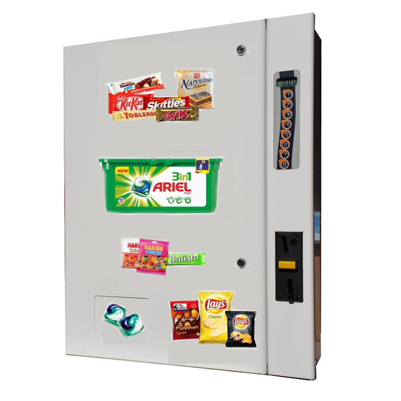 Distributeur snacks / Distributeur lingettes auto / Distributeur assouplissant / ...