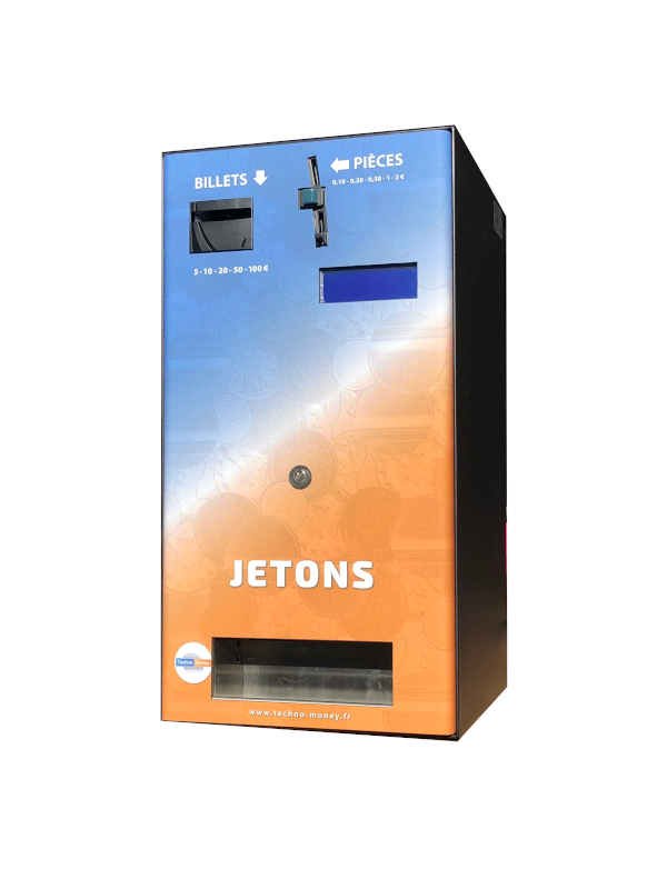 Distributeur de jetons - Personnalisable - Pièces et/ou billets